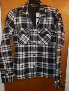 NWT Rossignol plaid flannel fitted jacket (insulated)